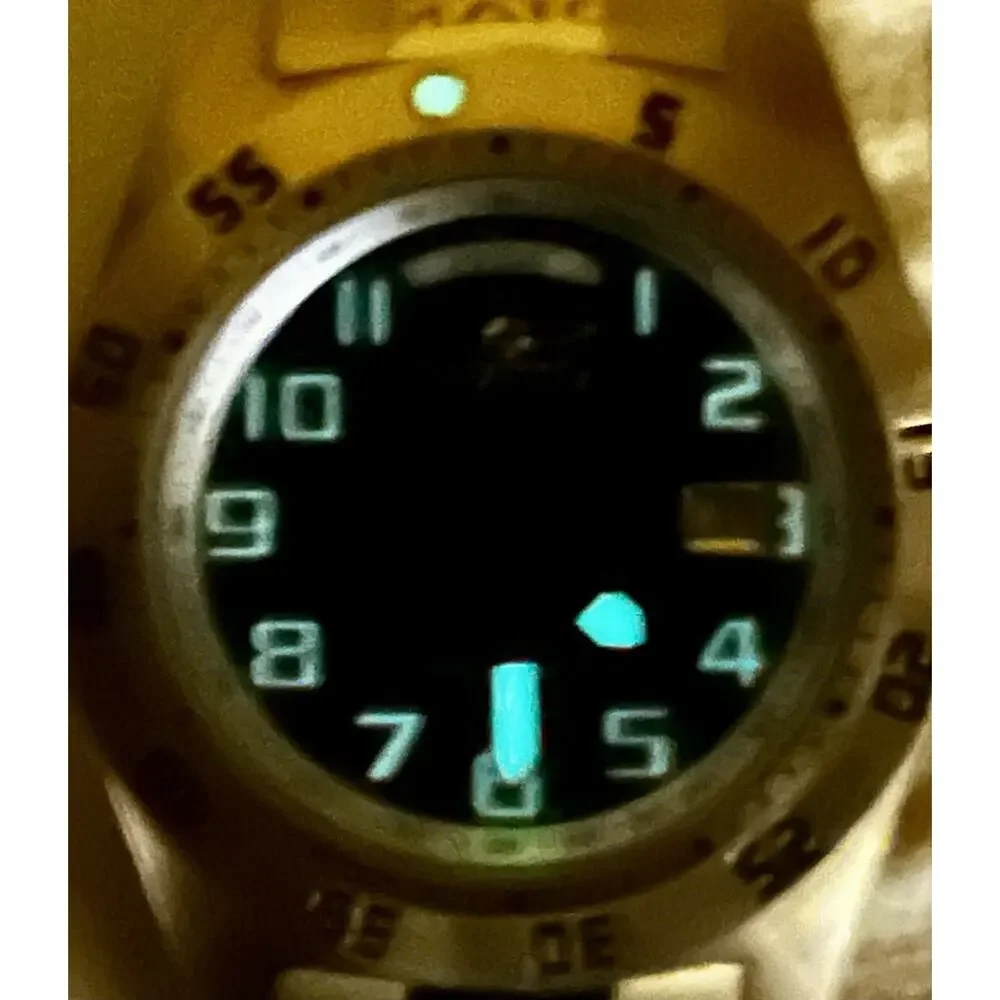 INVICTA Men's Specialty Blue Dial 18k Yellow Gold Plated Watch- Model 5762 w Box